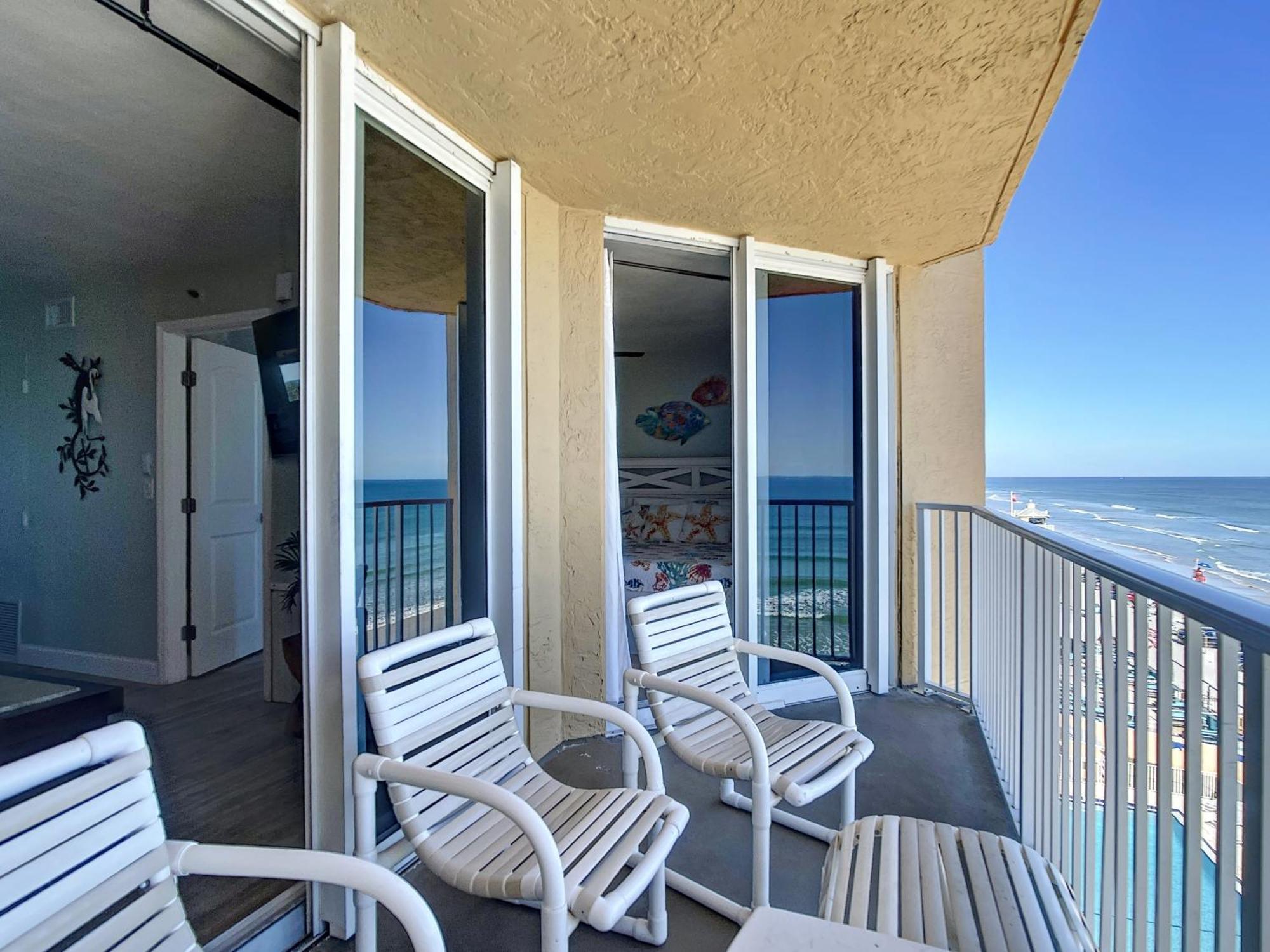 Villa Oceanfront Balcony, Pool, Bbq, Steps To Flagler Ave New Smyrna Beach Exterior foto