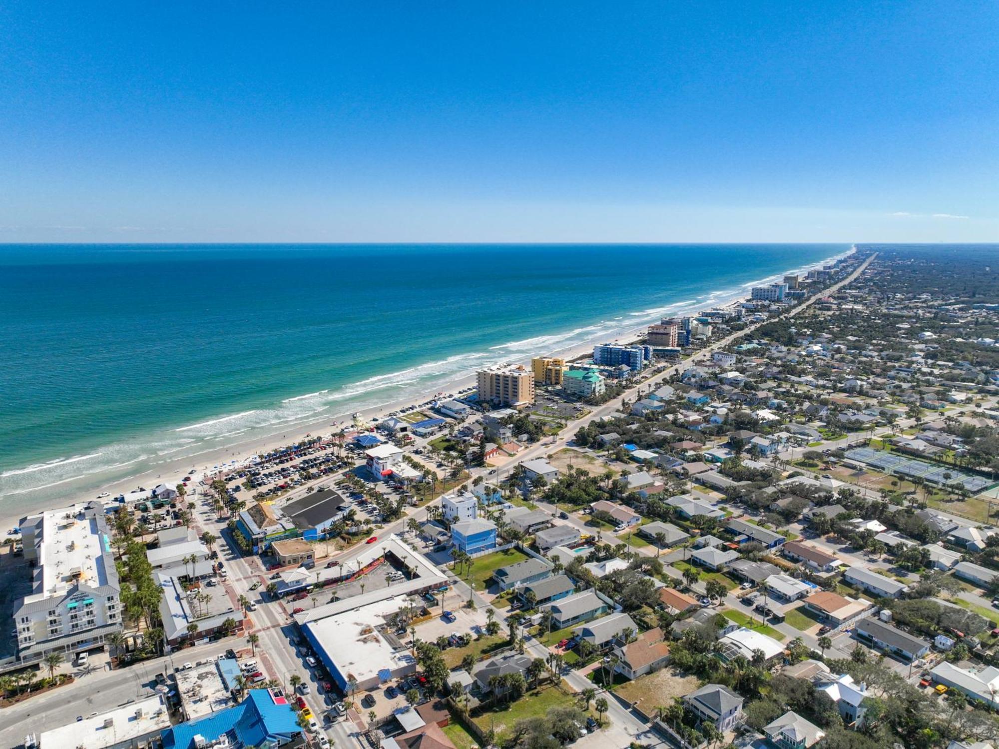 Villa Oceanfront Balcony, Pool, Bbq, Steps To Flagler Ave New Smyrna Beach Exterior foto