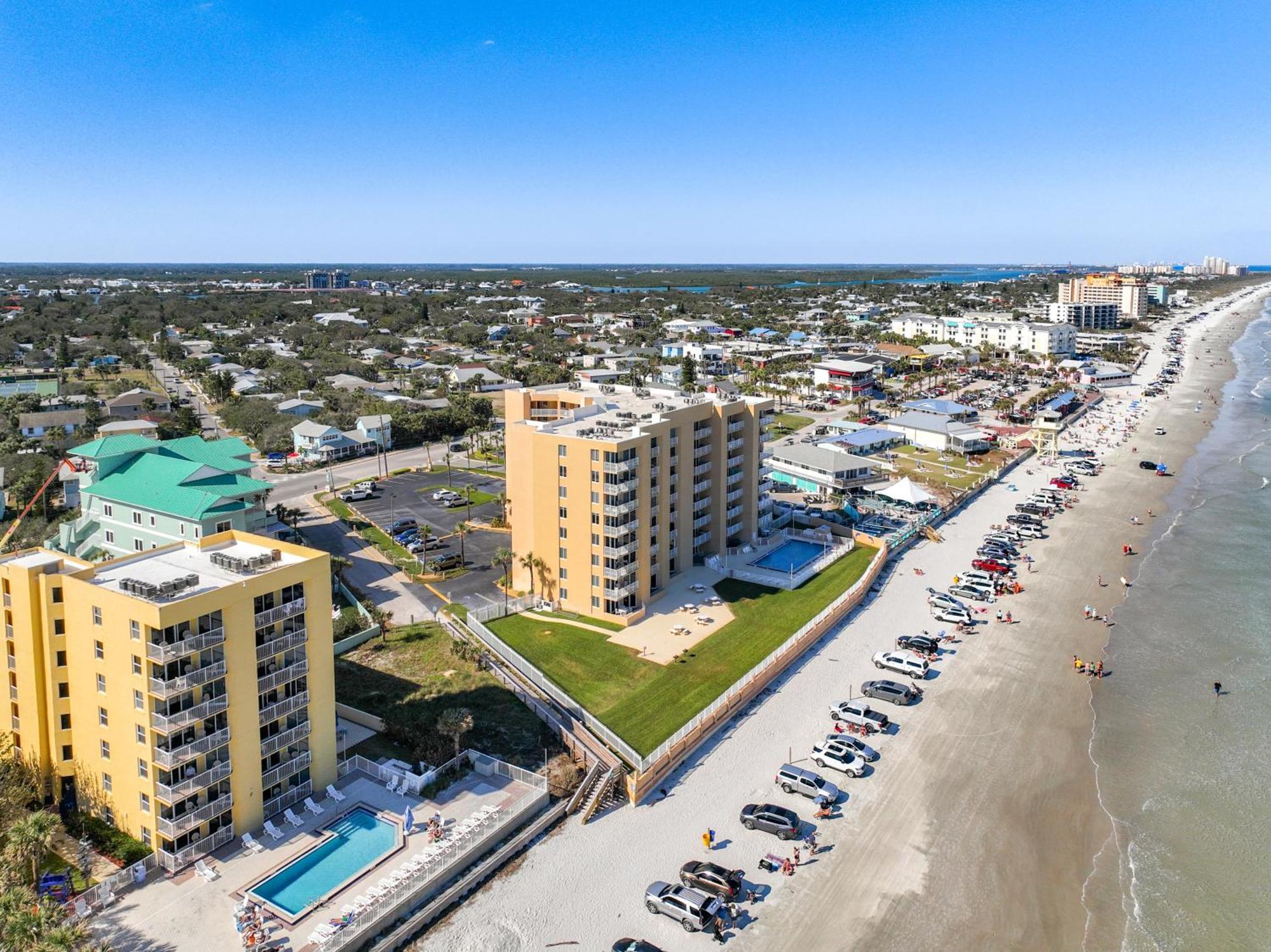 Villa Oceanfront Balcony, Pool, Bbq, Steps To Flagler Ave New Smyrna Beach Exterior foto